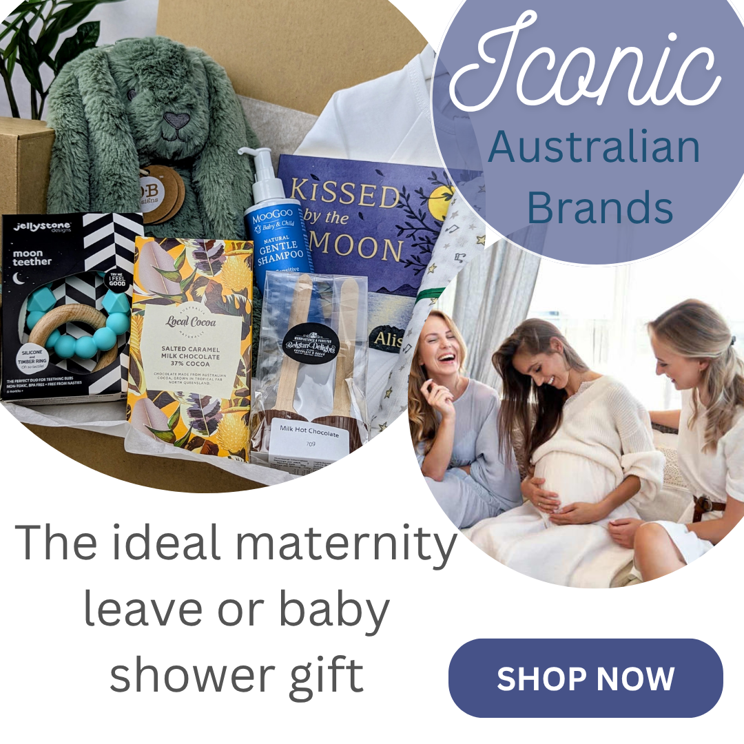 Maternity leave baby hamper or baby shower gift australia
