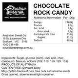 Choc Cappuccino Rock Candy Jar 170g