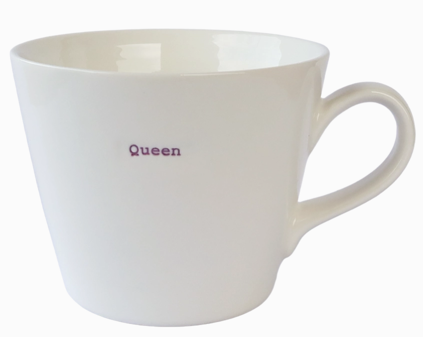 Queen - 350ml Porcelain Mug - Keith Brymer Jones